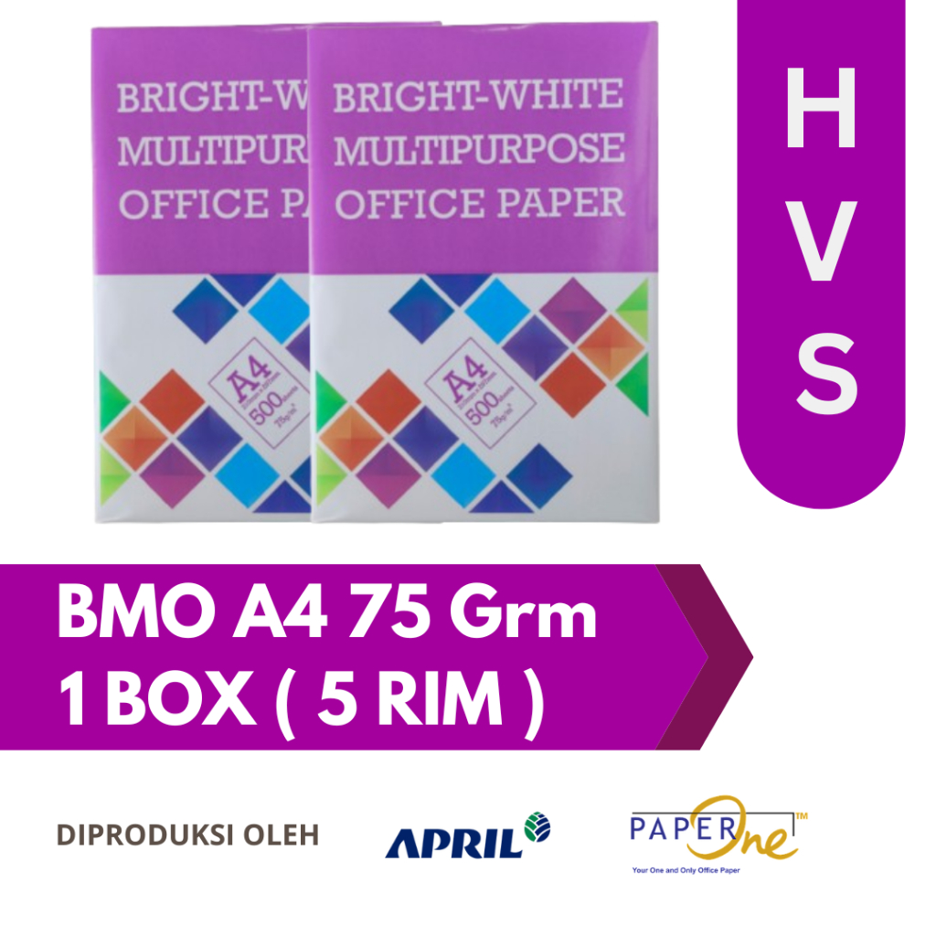 

ghg Kertas Hvs A4 70Gr Kertas FotoCopy Photocopy Fopi Print 1 Box