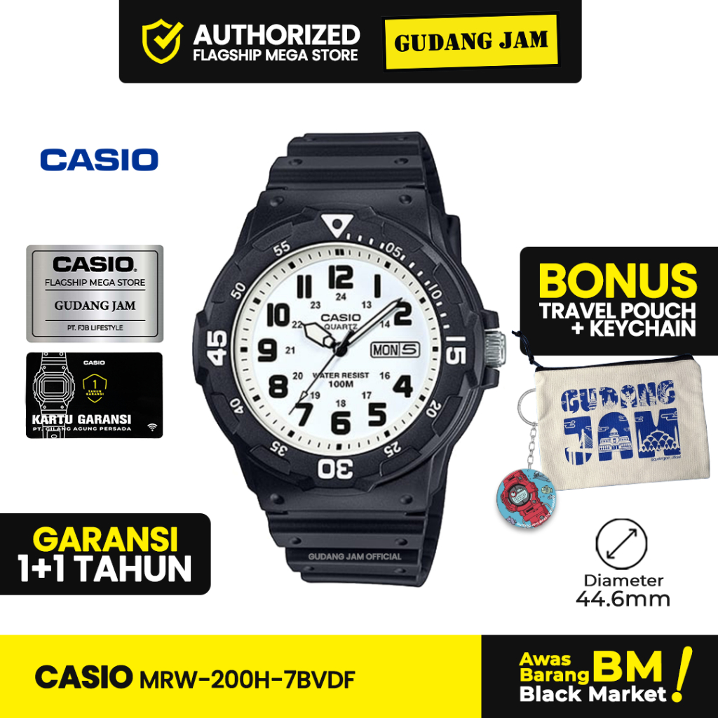 Jam Tangan Casio MRW-200H-7BVDF MRW-200H MRW-200 MRW200H MRW 200H