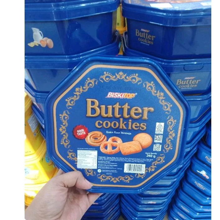 

[ Expt 2026 ] Ecer // BISKITOP BUTTER COOKIES 260gr