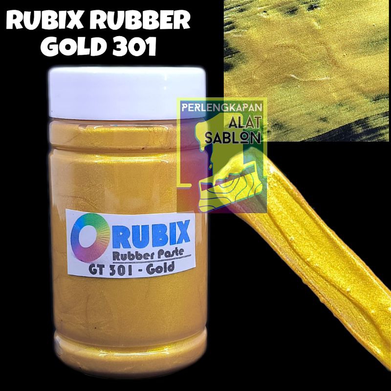 RUBIX RUBBER GOLD 301 TINTA RUBBER GOLD BASIS AIR 100GR