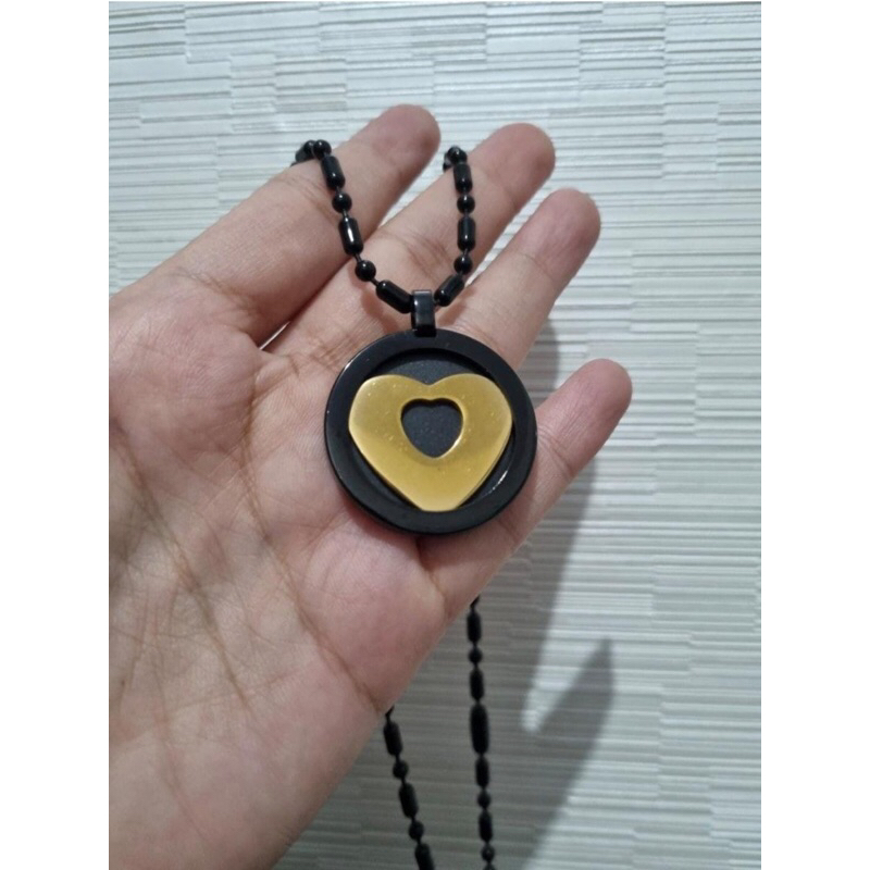 kalung MCI black heart