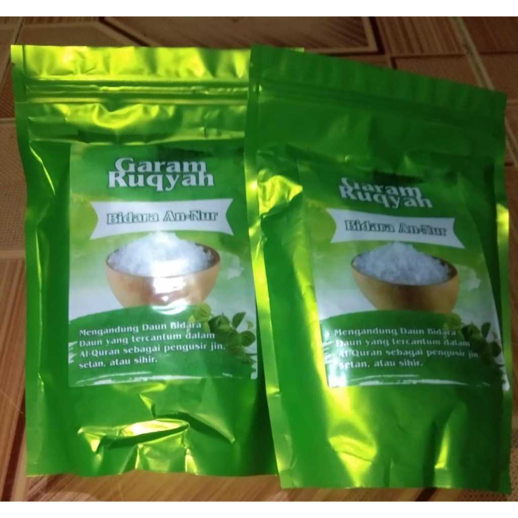 

Garam RUQYAH BIDARA AN NUR Original 500g penangkal sihir sudah di Asma.