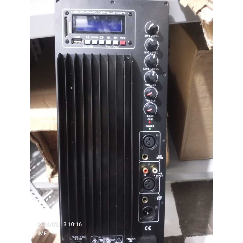 Power Kit Mesin Speaker Aktif 15 Inch 1000 Watt 16X38 cm