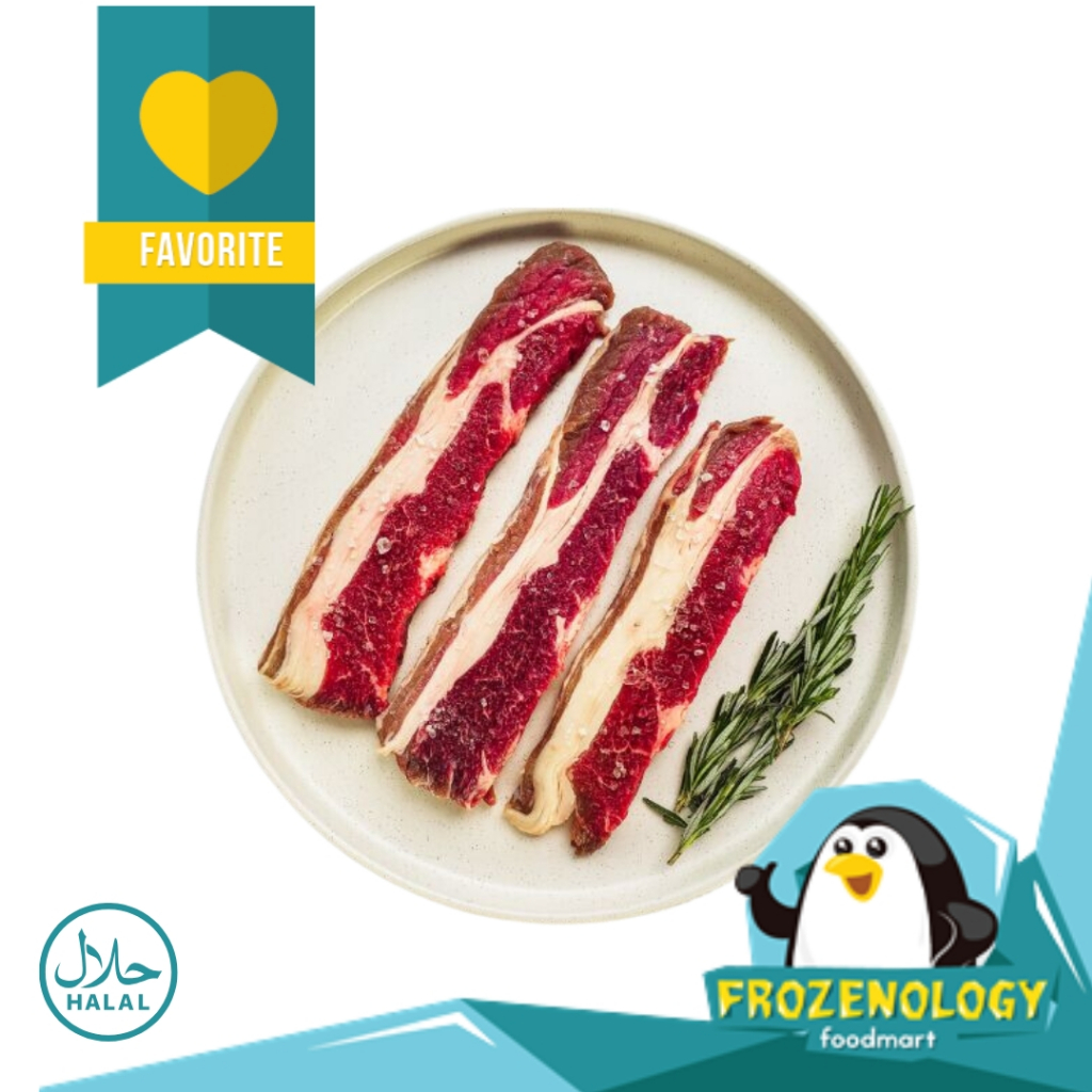 

(250gr) Beef Belly Beef Samgyeopsal - BEEF BELLY ONLY