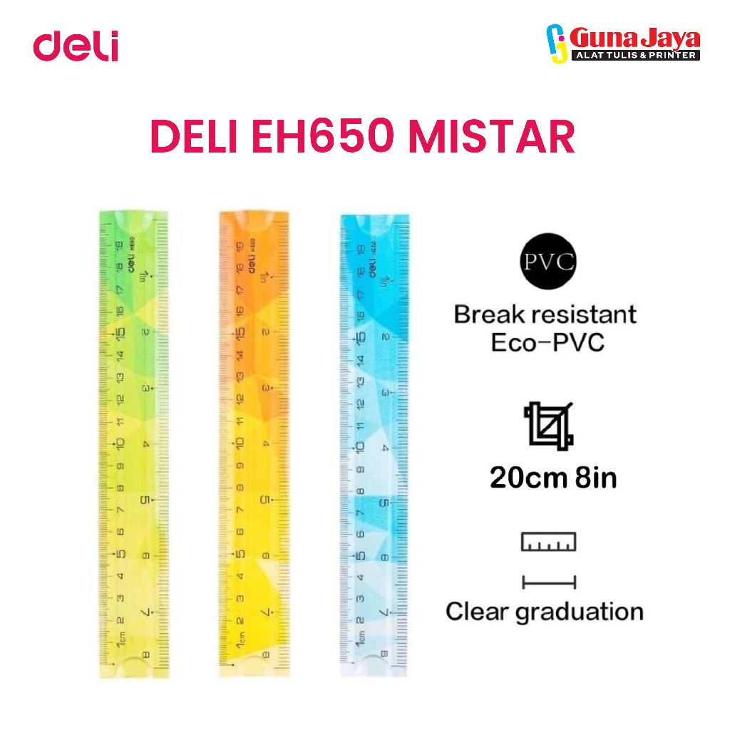 

DELI EH650 MISTAR - PENGGARIS DELI