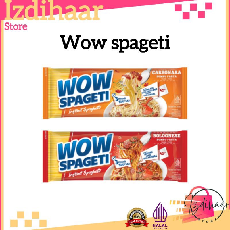 

WOW SPAGETI Mie Instan By Mayora
