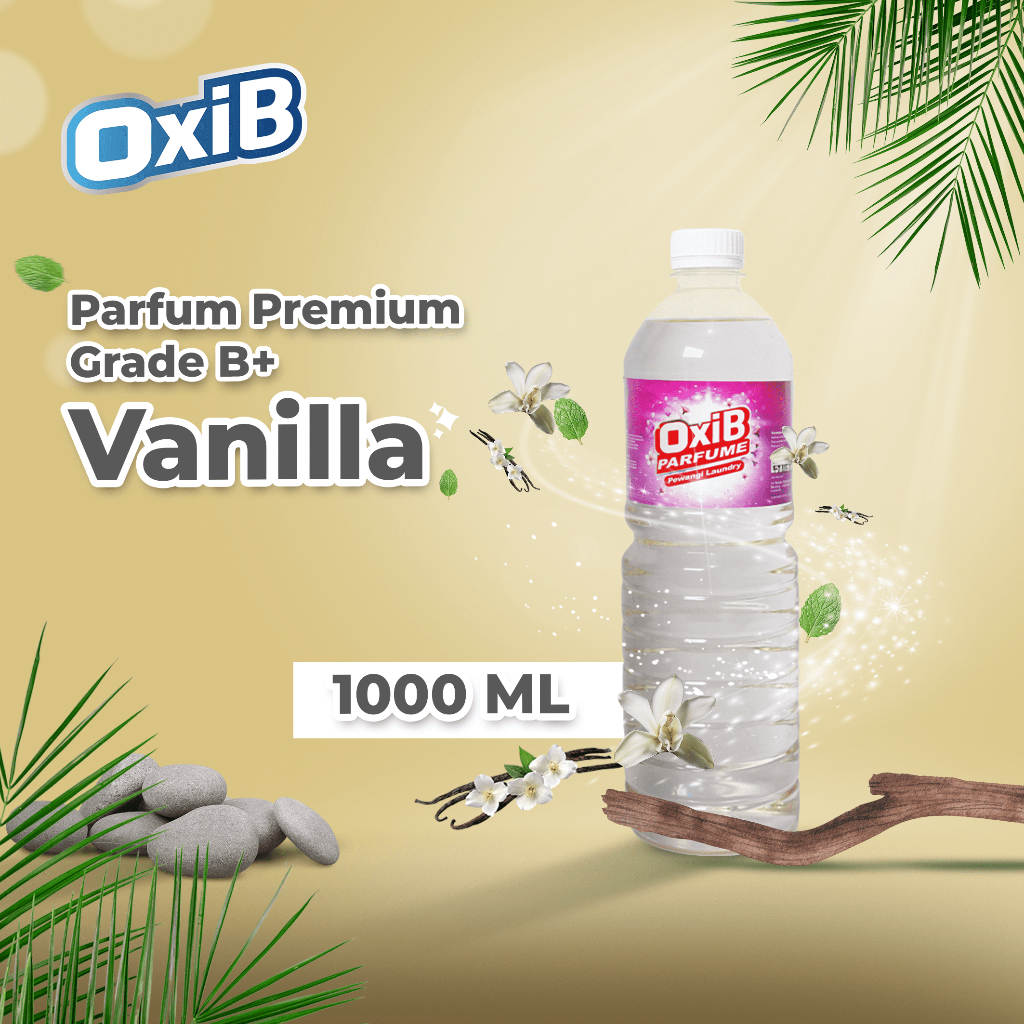 Oxib Parfum laundry VANILLA pewangi pakaian wangi tahan lama dan segar packing
