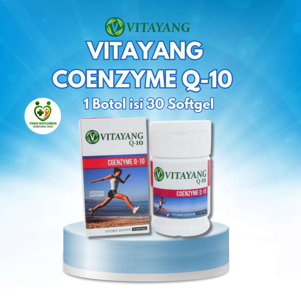 Vitayang Coenzyme Q10 suplemen kesehatan jantung original