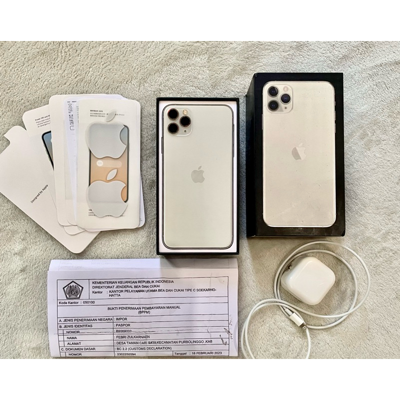 iPhone 11 Pro Max 256Gb Resmi