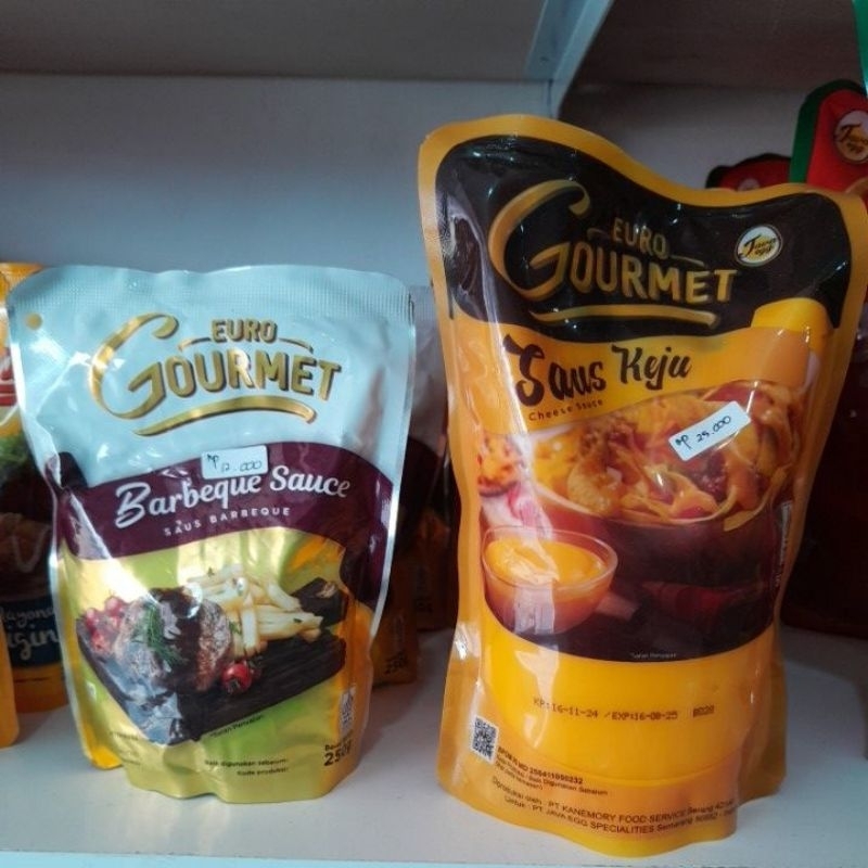 

gourmet saus keju & bbq