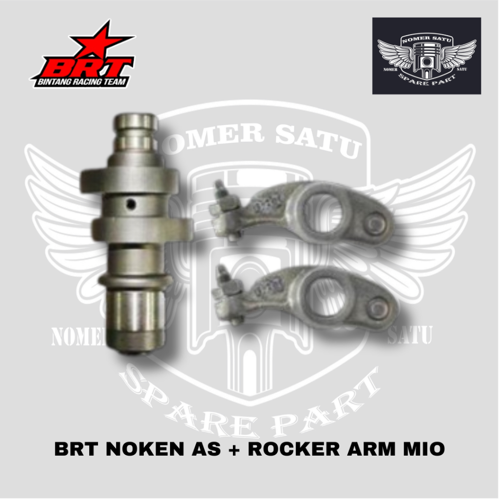 BRT SUPER MASTER CAM NOKEN AS + ROCKER ARM MIO, MIO SPORTY, NOUVO TIPE T1 T2 ORIGINAL 100%