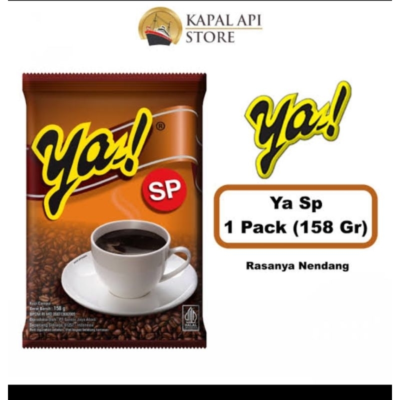 

kopi bubuk Ya SP kemasan 150gr