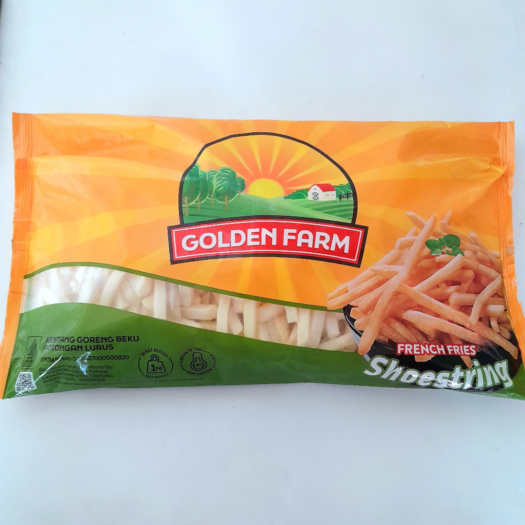 

GOLDEN FARM kentang goreng shoestring 1kg