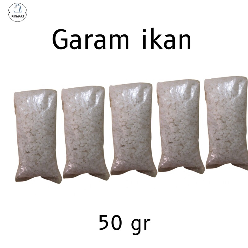 

Garam ikan biru 50gr