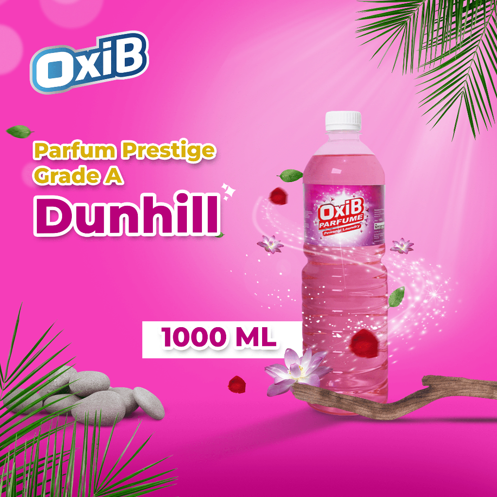 OXIB Parfum laundry DUNHILL pewangi pakaian premium Packing Plastik & Dus