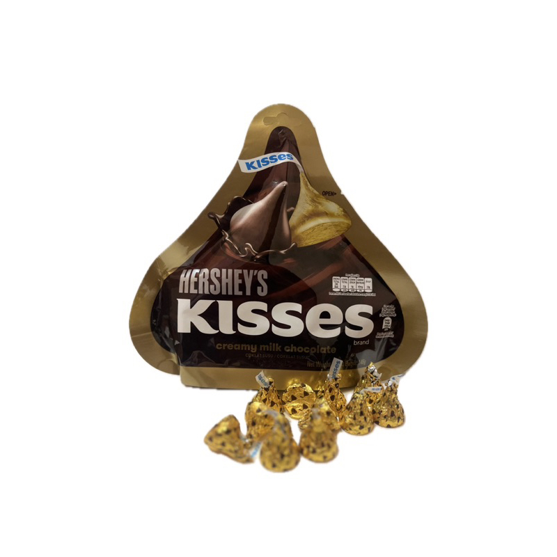 

Hershey's Kisses Creamy Milk Chocolate/Creamy Milk Chocolate with almonds 146gr
