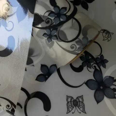 stiker kaca film motif Bunga 83143