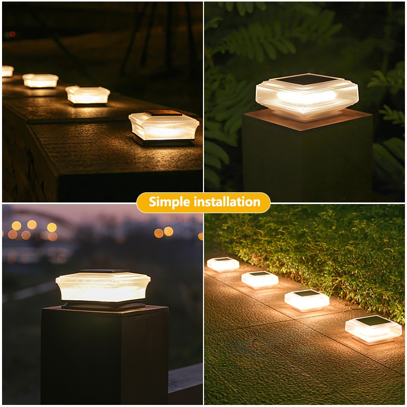 Lampu Taman Tenaga Surya/Outdoor Tenaga Surya Sensor Cahaya/LED Lampu