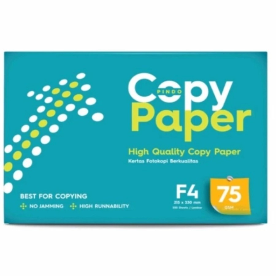 

KERTAS HVS 75 GSM F4 COPY PAPER 75 F4 BMO OFFICE PAPER | MITRA ABADI KATALOG