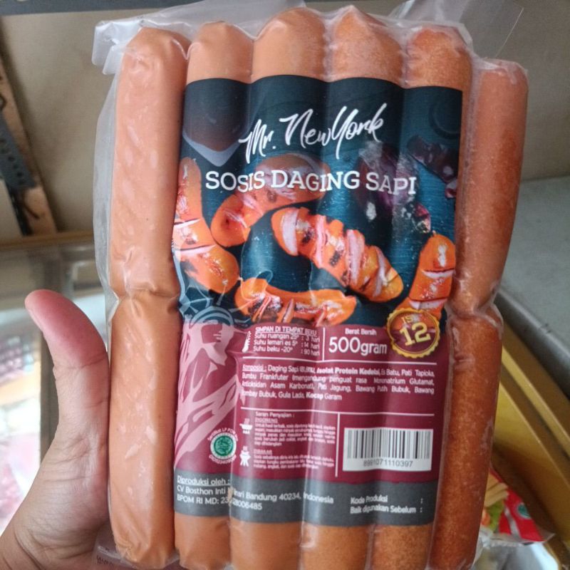 

Mr. New York Sosis Daging Sapi