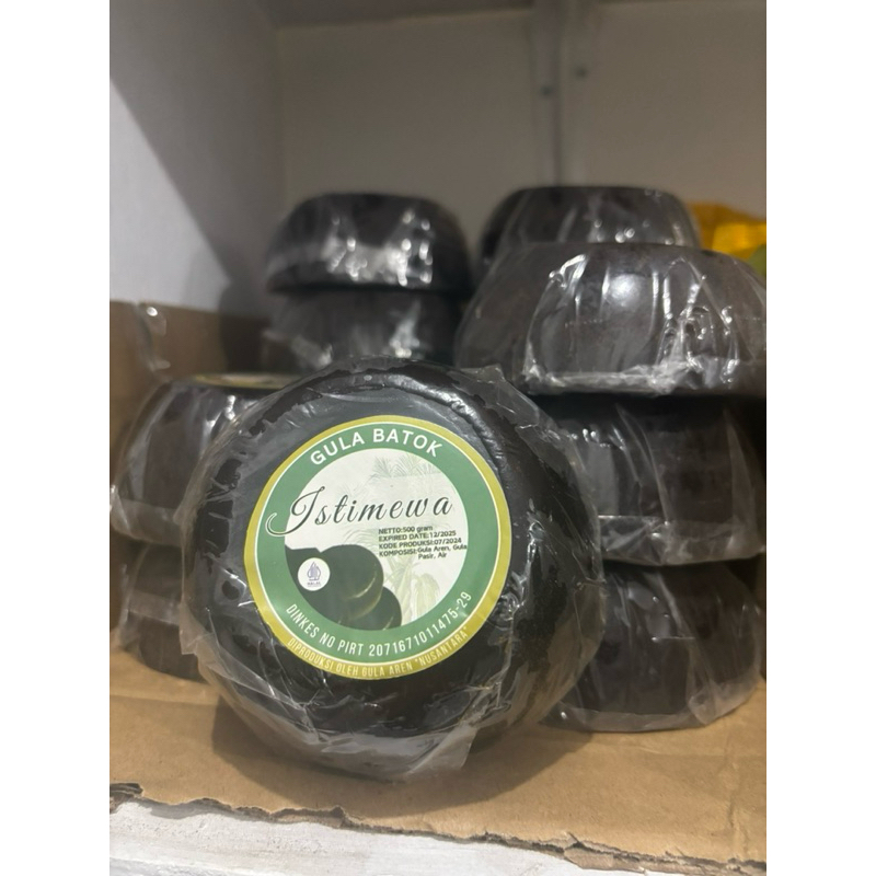 

Gula Batok Asli Linggau Curup tanpa ampas 500gr