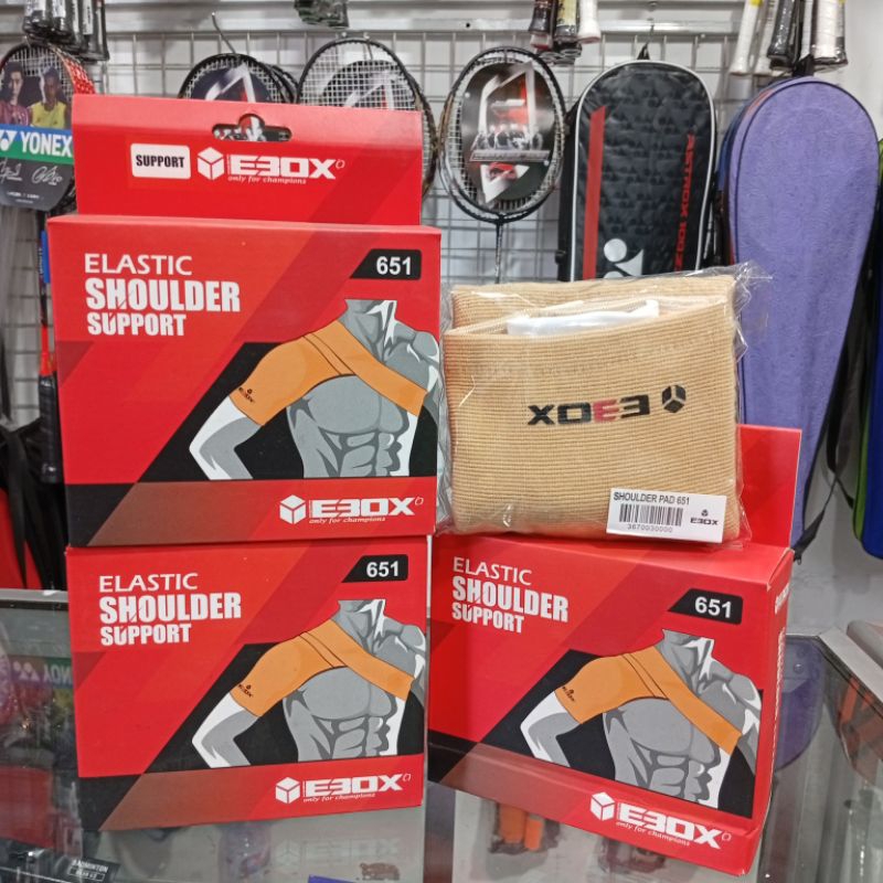 Dekker Bahu / Deker Pundak Merk EBOX 651 Bahan Nyaman | Elastis Shoulder Support Bahan Nyaman