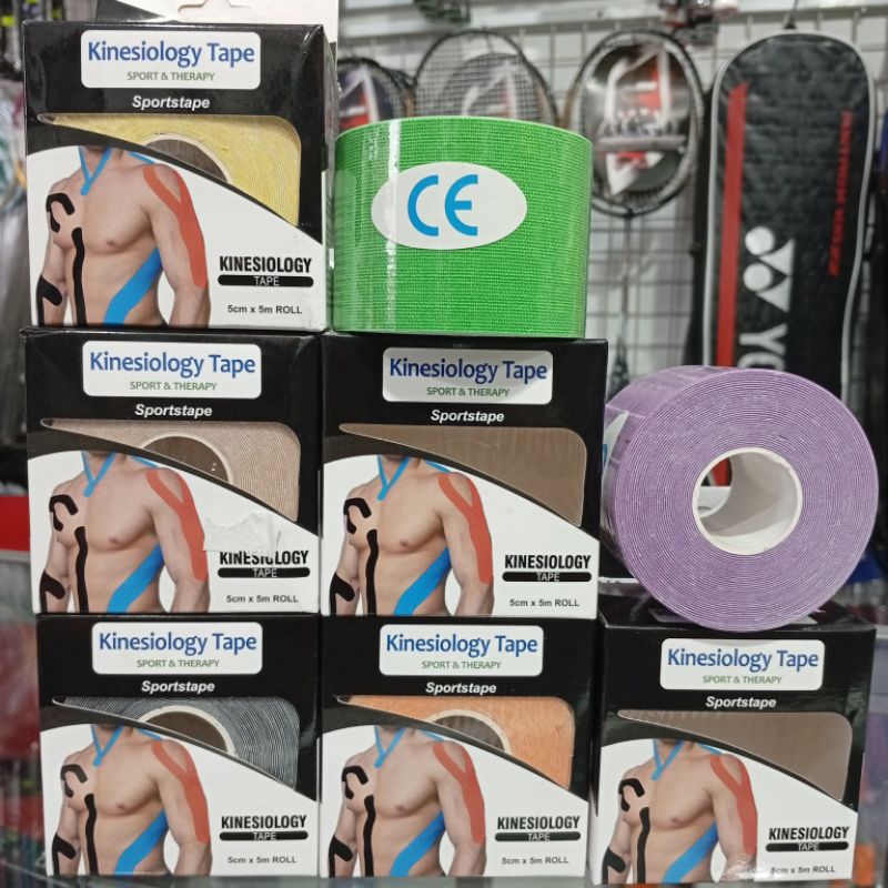 Kinesiology Tape SPORT & THERAPY 5cm x 5m ROLL TEPPING