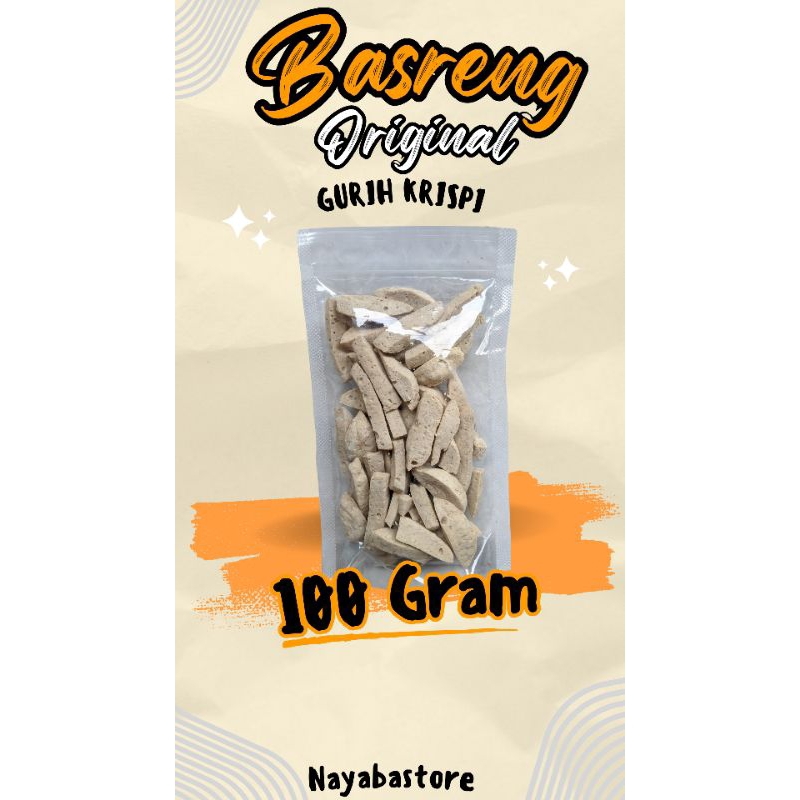 

Basreng Original Krispi Nayabastore 100 Gram