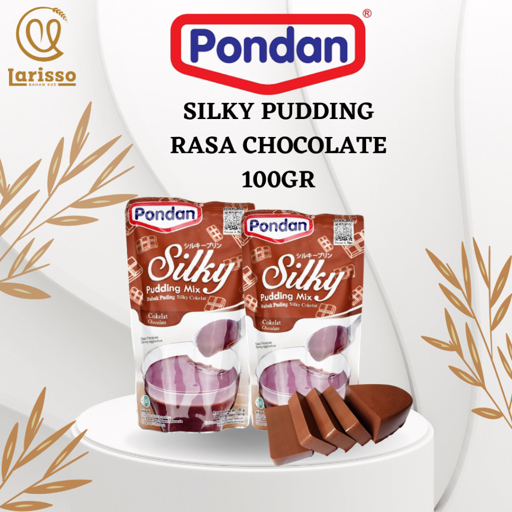 

PONDAN SILKY PUDDING MIX 100GR CHOCOLATE