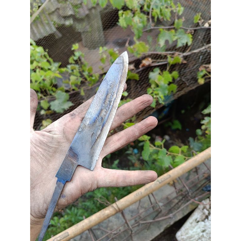 bilah mentahan pisau dapur per asli