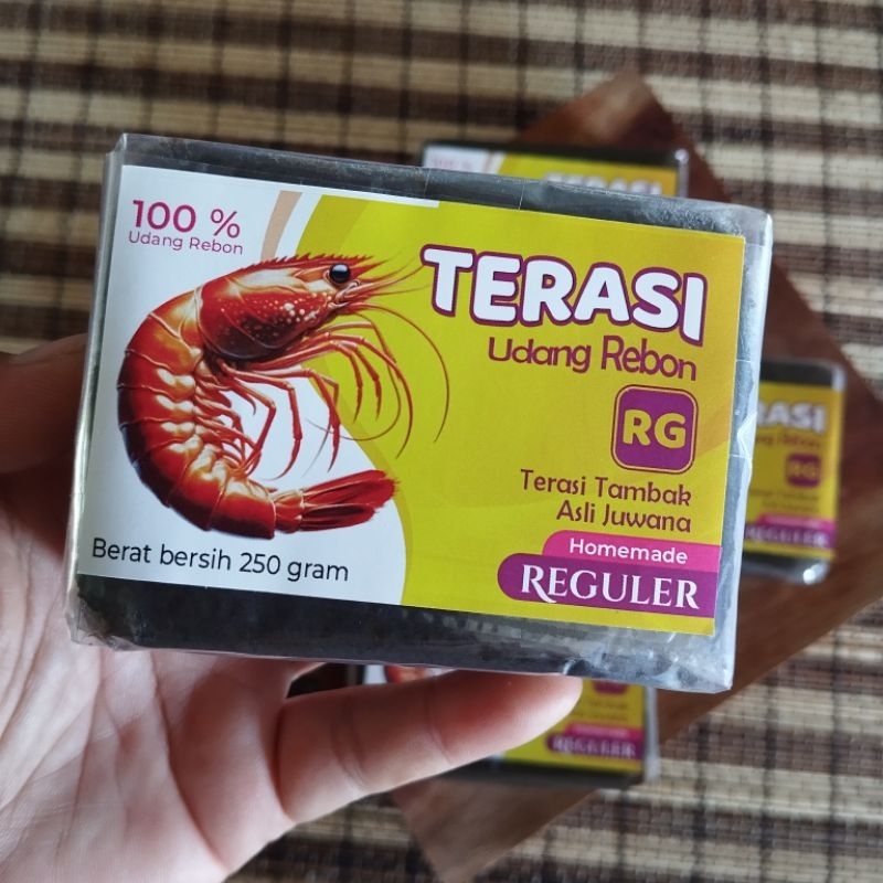 

TERASI REBON JUWANA 250gram