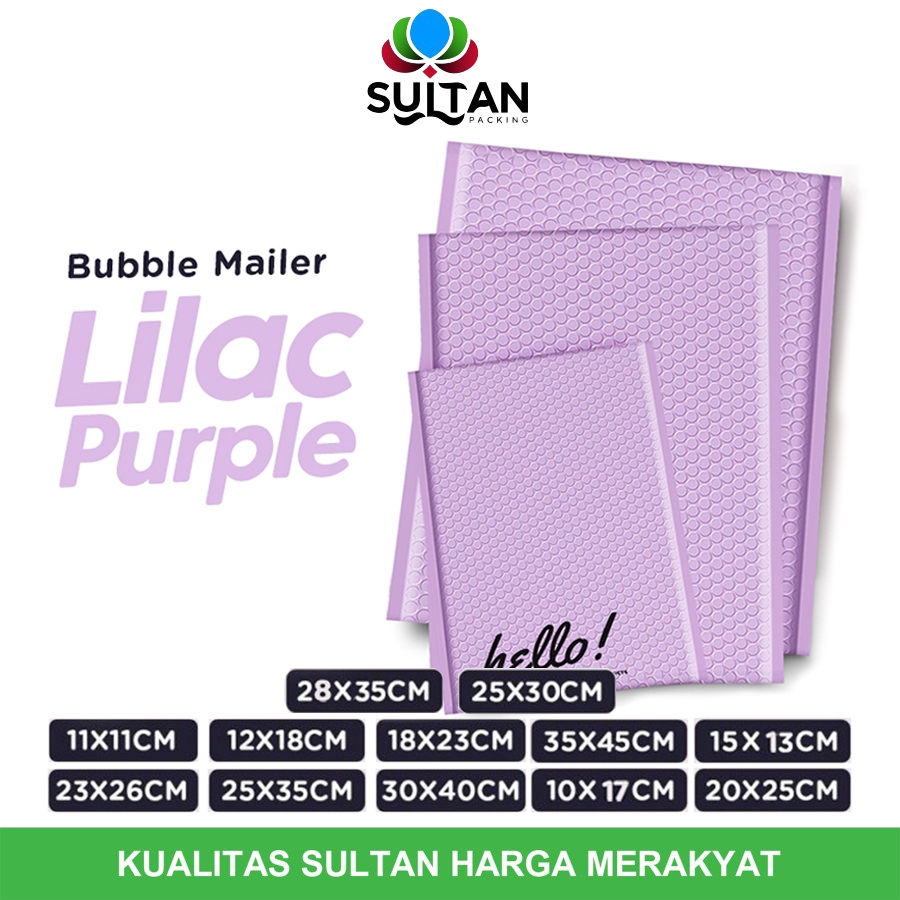 

AMPLOP BUBBLE MURAH | Bubble Mailer POLYBUBBLE LIGHT PURPLE VARIAN