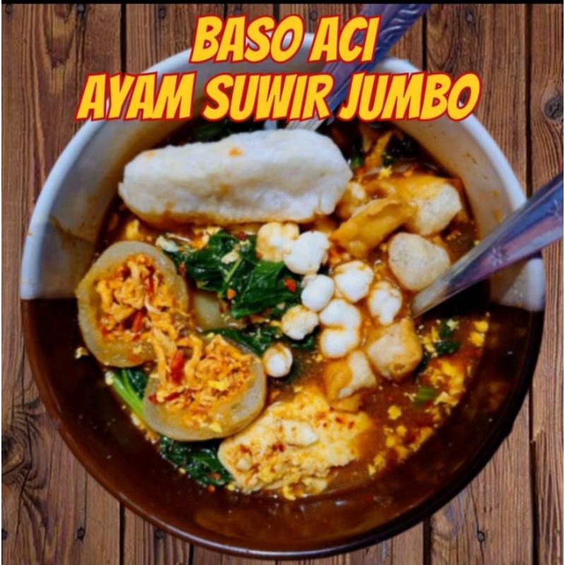 

BASO ACI AYAM SUWIR JUMBO PEDAS