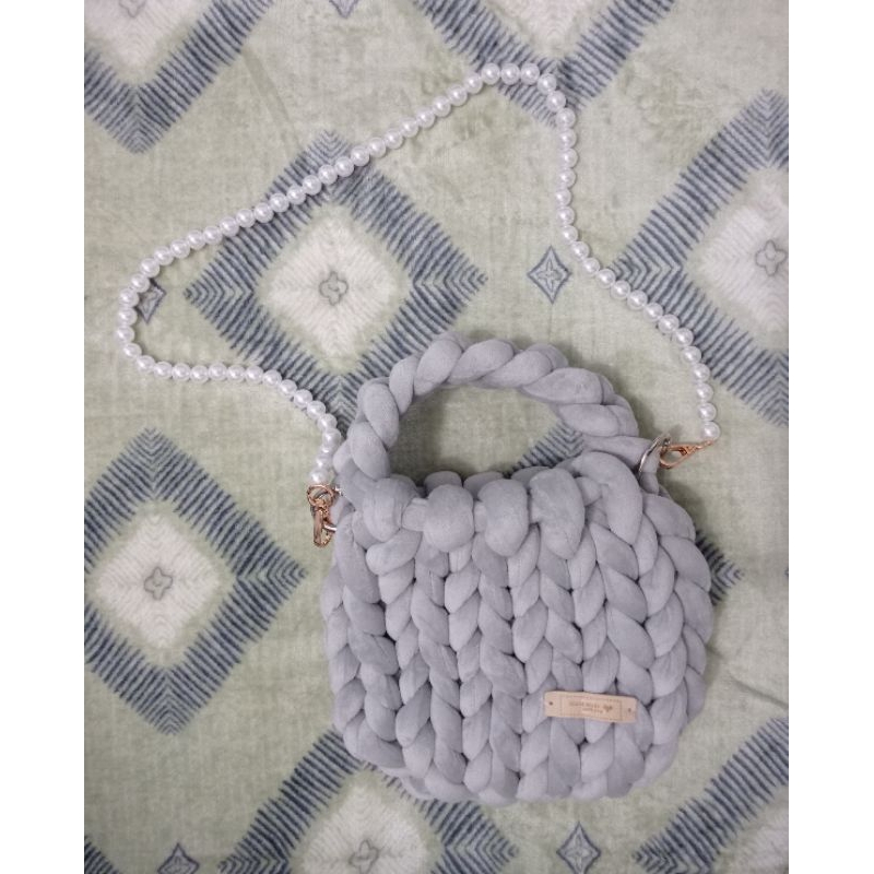 Chungky Yarn Bag.Tas Rajut Handmade.Tas Pesta