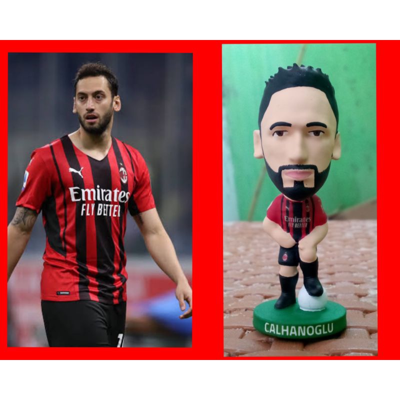 Figure Soccer Non Corinthians Prostars Repaint Calhanoglu AC Milan