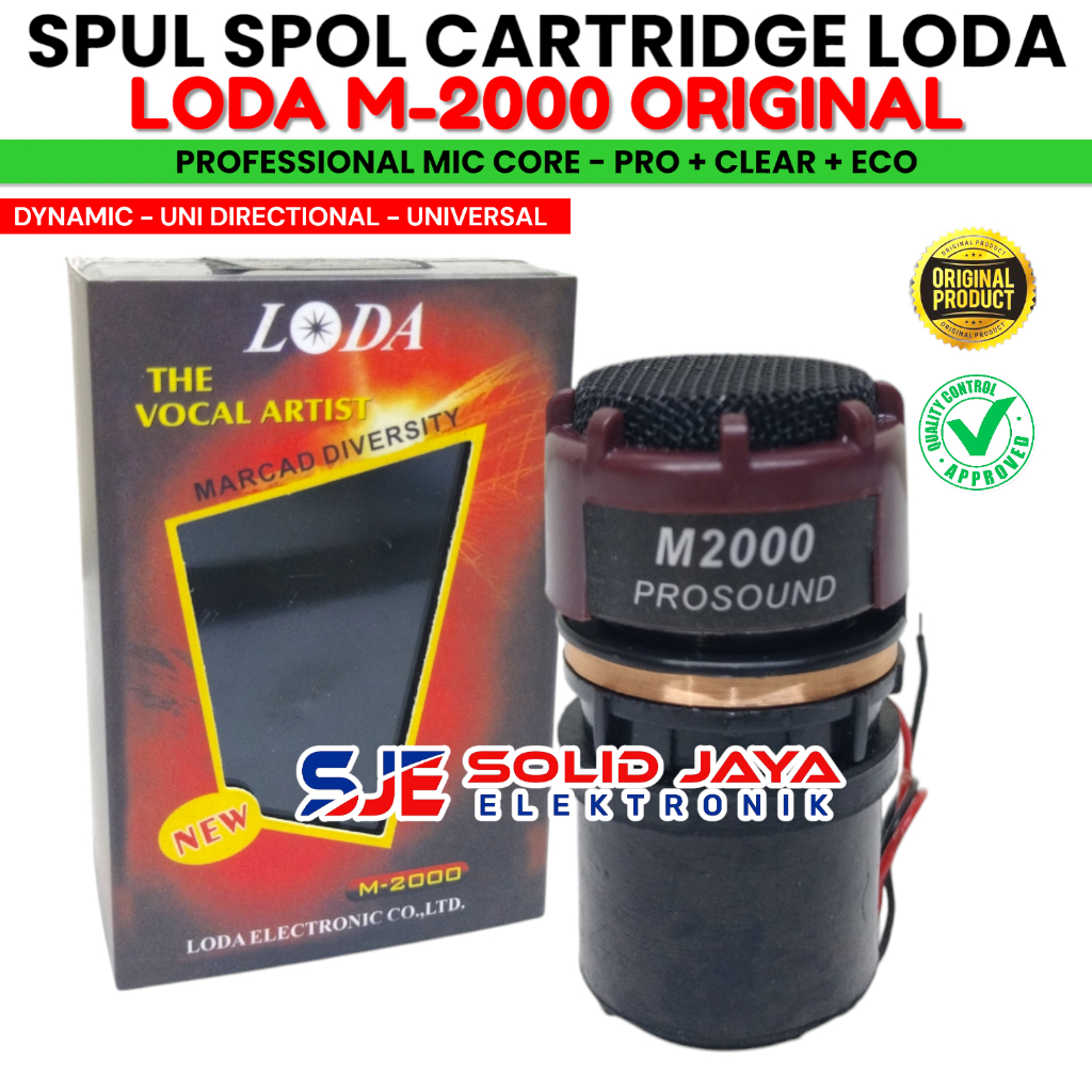 SPUL SPULL MIC LODA M2000 MICROPHONE SPOL SPOOL SPUEL CARTRIDGE KARTRIDGE ELEMEN MIK SPUL MICKRPHONE