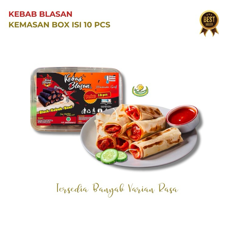 

Kebab Blasan - Kemasan Box isi 10 Pcs