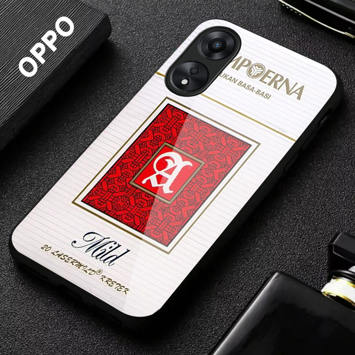 Softcase kaca untuk tipe hp OPPO  - Casing HP OPPO terbaru [M242] Casing semua tipe hp - kesing Hand