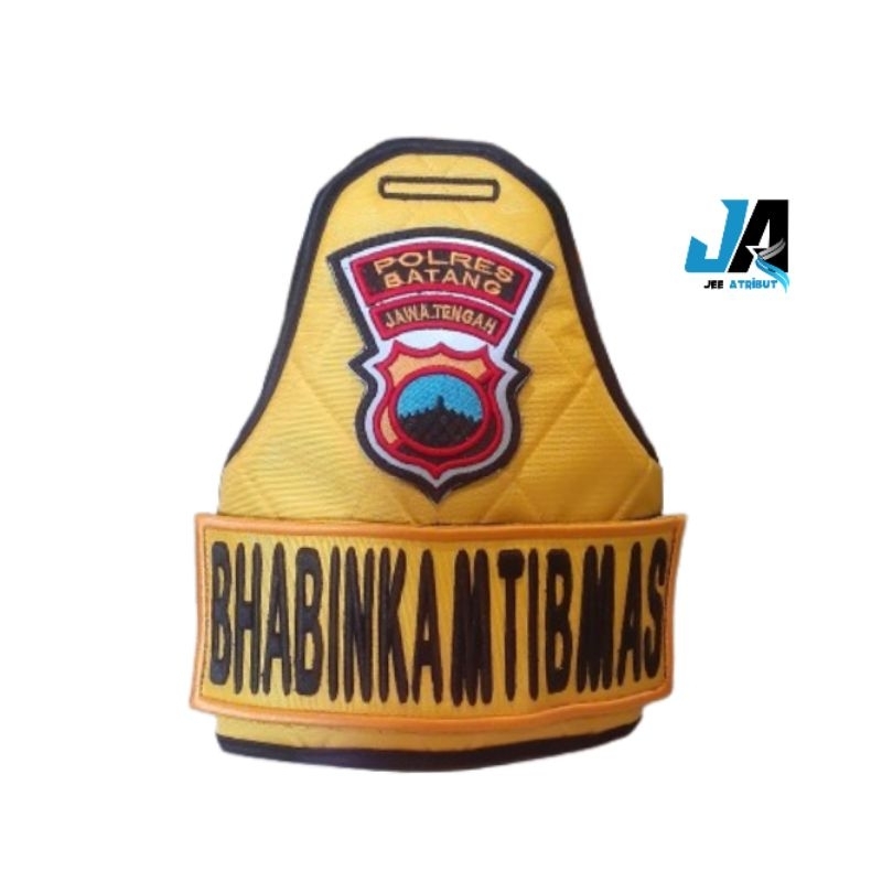 Ban lengan BHABINKAMTIBMAS model perekat/ban tangan provos/ban lengan babinsa/ban tangan danru/ban l