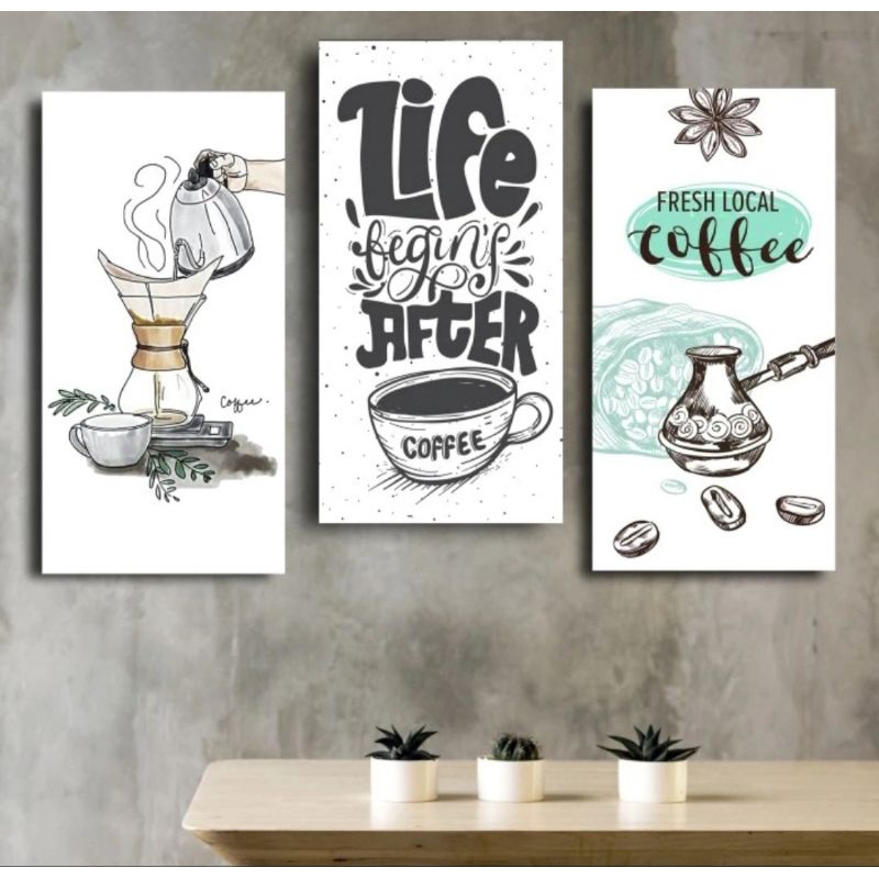 Hiasan dinding cafe#waldecor cafe#pajangan dinding