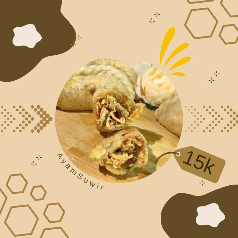 

Cireng isi ayam suwir