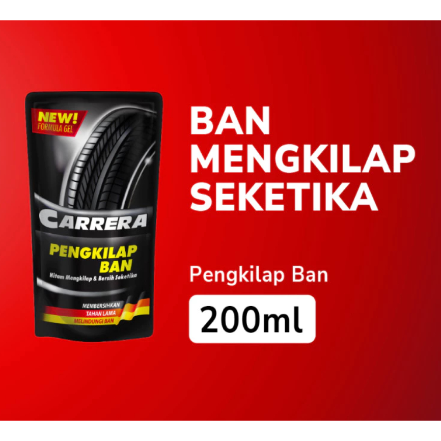 Carrera Pengkilap Ban Mobil Motor - 200ml