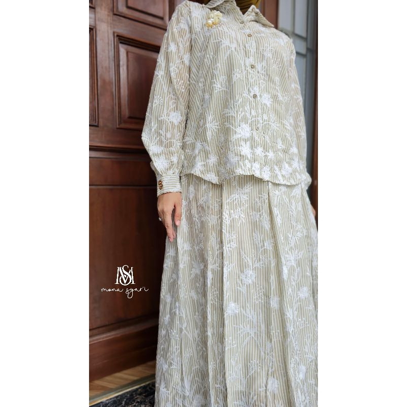 kasmir one set by mona syari