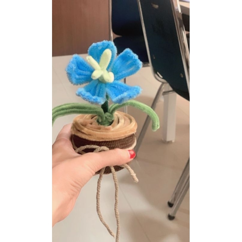 Mini Pot Flower Lucu