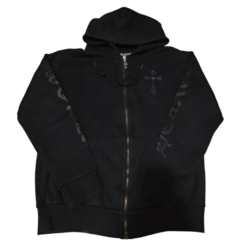 Jackpot x Chrome Hearts Zipper Hoodie