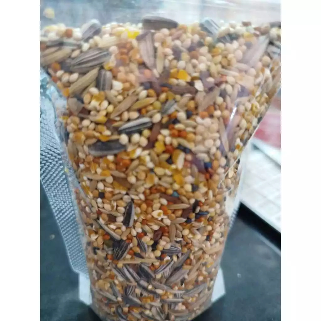 PREMIUM HAMSTER FOOD MAKANAN HAMSTER NUTRISI SEHAT + BONUS MINYAK IKAN (TANPA PELET)