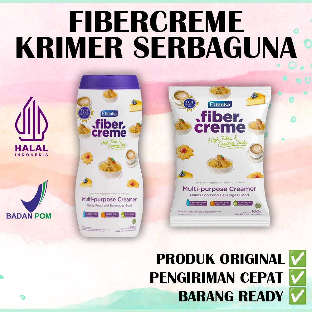 

FiberCreme Krimer Serbaguna Kemasan Jar Botol / Sachet