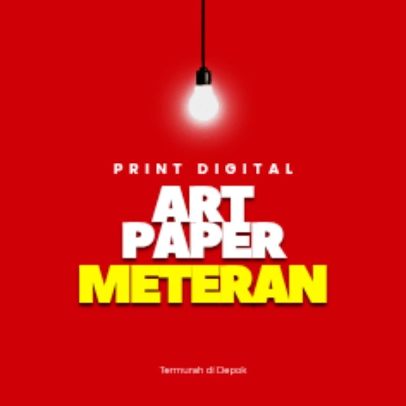 

pronto Printing Art Paper Meteran