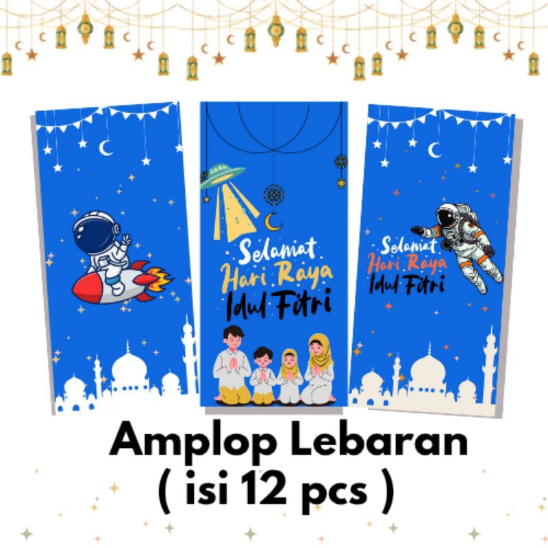 

TERLARIS ( 1 PACK ISI 12 PCS ) Amplop Lebaran Varian Astronout / Amplop Lebaran / Amplop Lucu / Amplop Lebaran Aestetic / Amplop Lebaran Anak Anak / Amplop terbaik