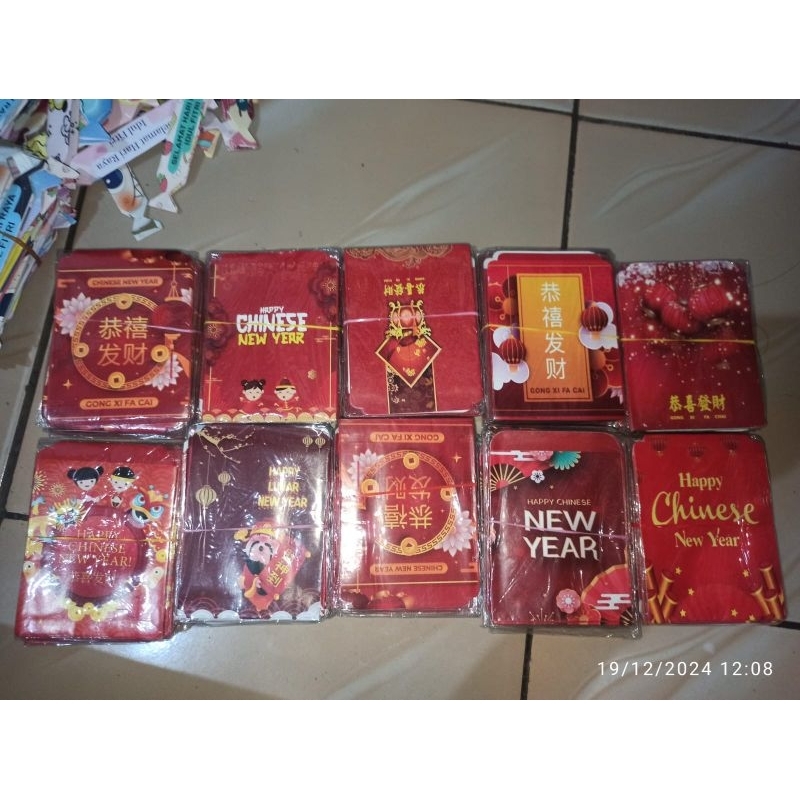 

Amplop imlek ukuran medium / Angpao Sincia / Angpo Hangbao Happy Chines New Year